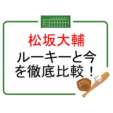 松坂大輔　ルーキー時代と現在で比較！